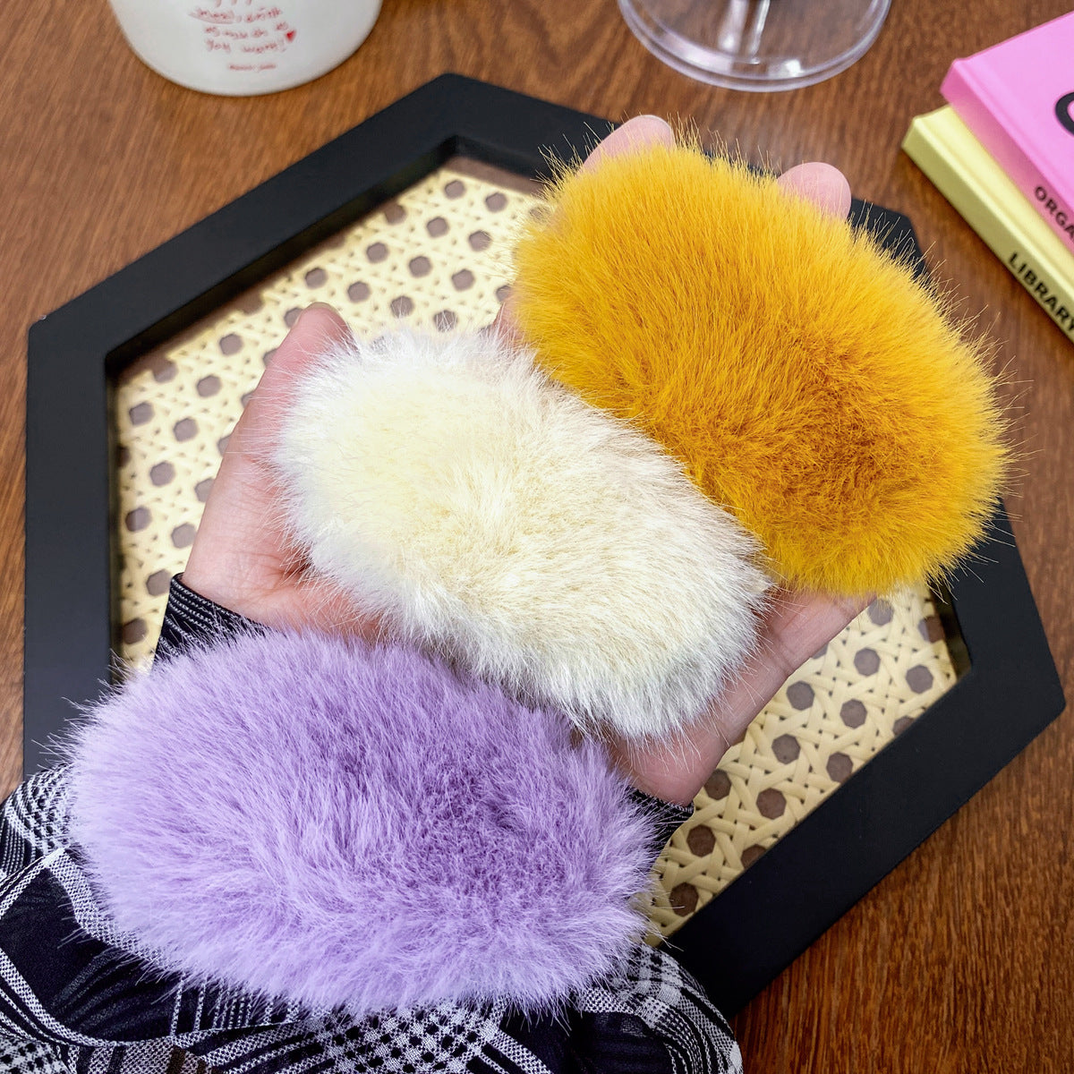 Wholesale Autumn and Winter Plush Hair Clips